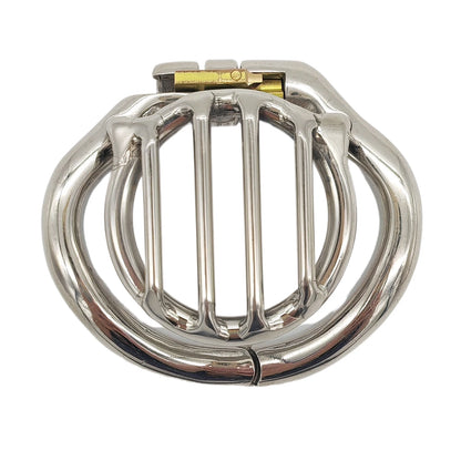 Flat Cock Cage Stainless Steel Chastity Device