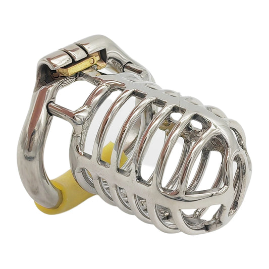 Newest Stainless Steel Male Chastity Device, Cock Cage, Penis Ring Lock Chastity Belt, Adult Game, Penis Sleeves, Sex Toys