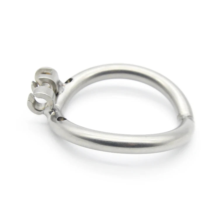 Curved Arc Base Ring Chastity Cage