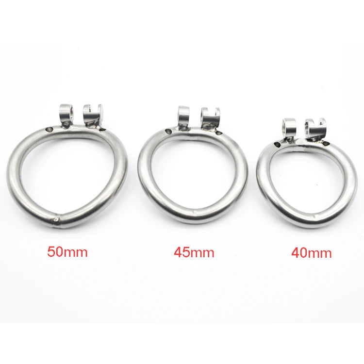 Curved Arc Base Ring Chastity Cage