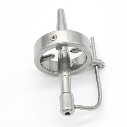 Screw Lock Penis Rings Spiked Cock Cage