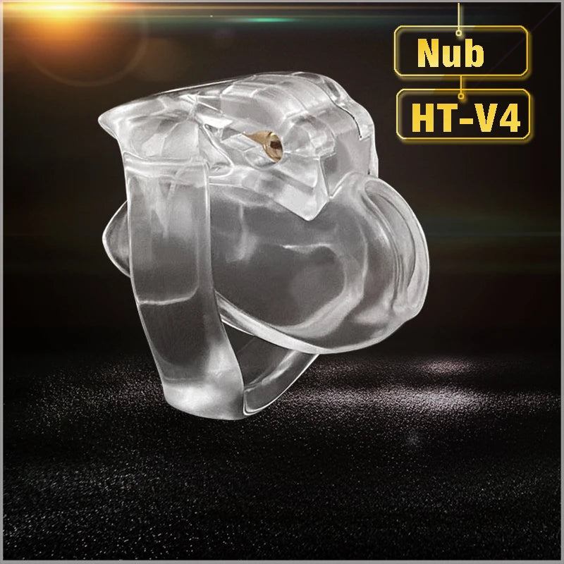 V4 Male Resin Chastity Device,Cock Cage With 4 Size Penis Ring,Cock Ring,Adult Game,Chastity Belt,A777