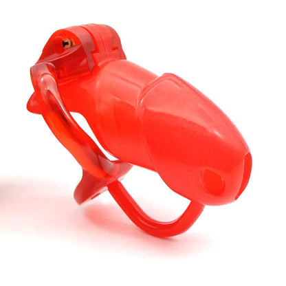 v3 Long Silicone Chastity Cage
